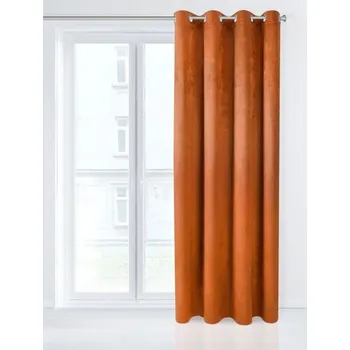 Závěs Domtextilu oranžová 140 x 250 cm