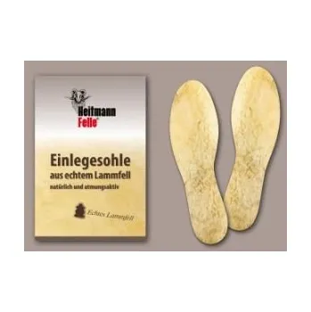 Dámské ponožky Kreibich&Heitmann Vložky do bot/stélky z jehněčí kožešiny - UNISOFT Barva: zlato béžová