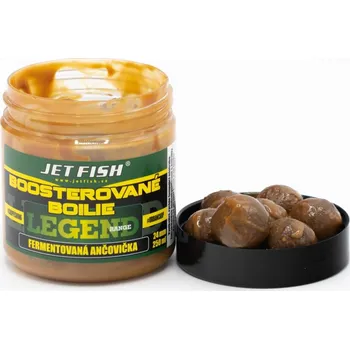 Boilies Jet Fish Boosterované Boilie Legend Range Fermentovaná Ančovička 250ml Průměr: 20mm