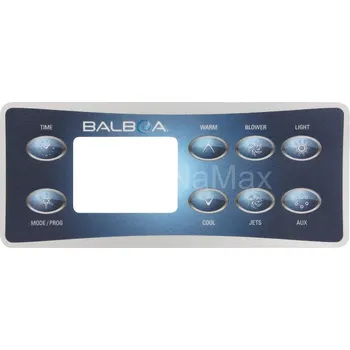 Relax na MAX Polep/nálepka na ovládací panel Balboa VL801D