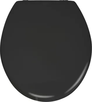 WC sedátko Wenko Prima černé 41 x 37 cm