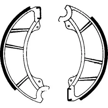 Auto-moto Brzdové čelisti FERODO 225129099