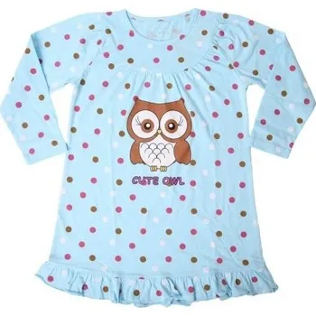 Dívčí noční košile Dívčí noční košile WOLF S2281, světle modrá