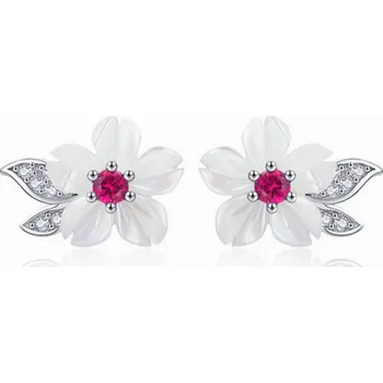 Náušnice For Silver NÁUŠNICE KVĚT - STŘÍBRO 925