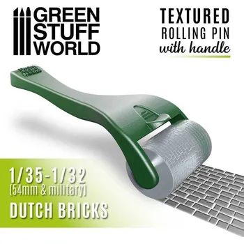 Plastikový model Rolling Pin with Handle – Dutch Bricks