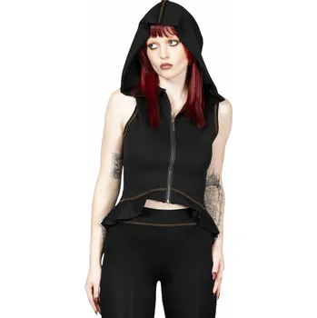Dámská vesta vesta dámská KILLSTAR - Furrows - Black - XXL