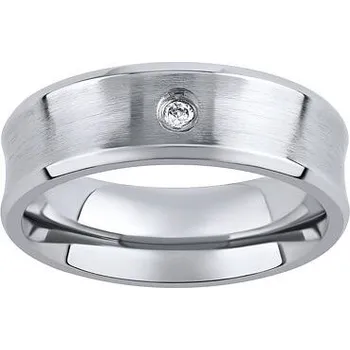 Prsten Prsten z chirurgické oceli - snubní - pro ženy RC2027-Z velikost obvod 62 mm RC2027-Z-62