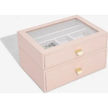 Šperkovnice STACKERS šperkovnice Classic Blush Pink se zásuvkami 76058