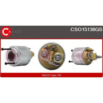Startér Elektromagnetický spínač, startér CASCO CSO15136GS