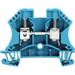 Weidmüller WDU 10 BL Průchozí svorka, Šroubové připojení, 10 mm2, 1000 V, 57 A, Modrá