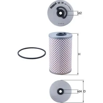 Palivový filtr Palivový filtr MAHLE KX 36D