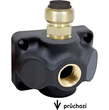 Vodovodní potrubí TECTITE Průchozí krabice pro rozvod vzduchu 22 mm - G1/2" - 1xG1/2"