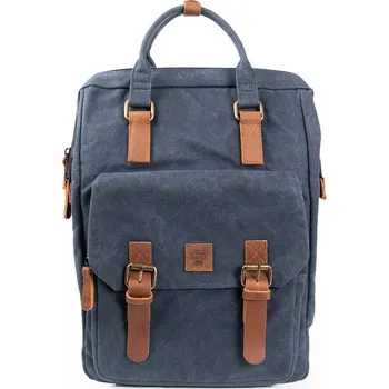 turistický batoh Alaskan Maker Výletní vintage batoh Juneau navy 13l