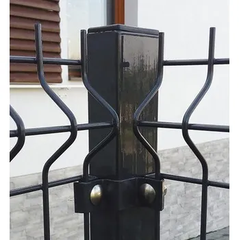 Plotový sloupek Bravo 4 x 6 x 240 cm 7016 antracitová šedá