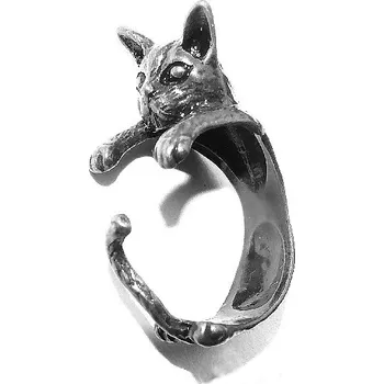 Prsten Stříbrný prsten kočička - DN186 (Stříbrný prsten kočka)