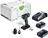 Festool TXS 18, 576895 2x 3,0 Ah + nabíječka + Systainer SYS3 DF M 187 + Systainer SYS3 M 187