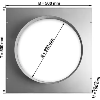Náhradní díl pro kávovar G.Gastro Sací potrubí - Ø 390 mm