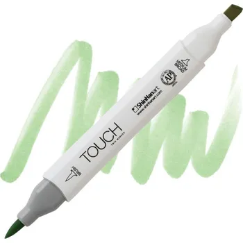 Lihová fixa TOUCH oboustranná Brush & Chisel, GY59 Pale green