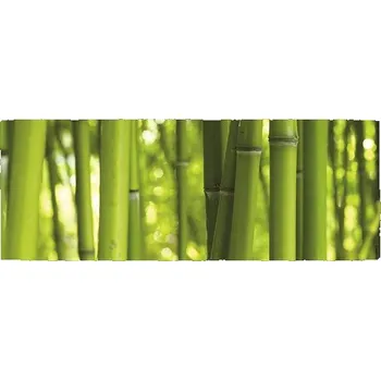 Obklad Koupelnová zádní stěna mySPOTTI aqua Bambus 120x45 cm