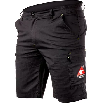 montérky Pracovní kalhoty ACI montérky černé krátké Velikost: 4XL