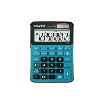Kalkulačka Sencor SEC 372T stolní kalkulačka displej 12 míst modrá