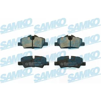Brzdová destička Sada brzdových destiček, kotoučová brzda SAMKO 5SP2029