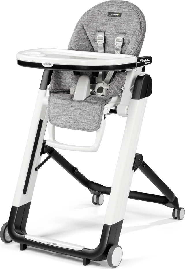 Seggiolone Peg Perego Siesta Follow Me - Reclinabile, Pieghevole, Per Bambini 0-3 Anni, Colore Noce - Foto 11