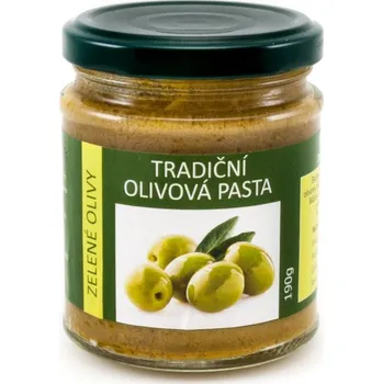 oliva Evoilino Korfu pasta ze zelených oliv 190g