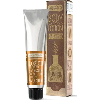 Sapunoteka Body Lotion Pumpkin 165ml - Tělový krém s dýňovým a avokádovým olejem