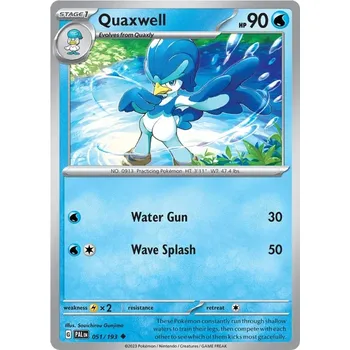 Karetní hra Quaxwell 051/193 - Paldea Evolved Typ karty: Non-Holo