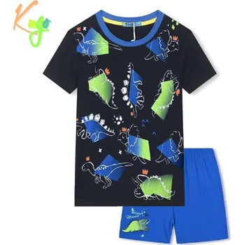 Chlapecké oblečení Chlapecké letní pyžamo KUGO WT7308, tmavě modré