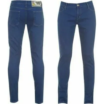 Americký fotbal Monkee genes - Skinny Jeans Mens – Pure Blue - 32
