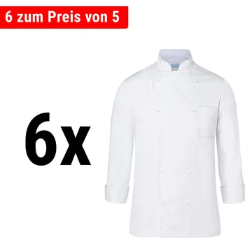 Gastro oděv G.Gastro (6 Kusů) Karlowsky kuchařský rondon Basic - bílý - velikost: 2XL