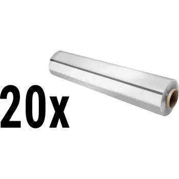 Vakuovačka G.Gastro (20 pieces) Catering Aluminium Foil Rolls – 11 µm - 30 cm wide - 800 g per roll - Cutting rail included