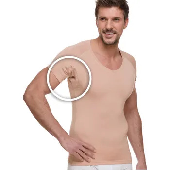 SAPREZA Neviditelné tričko pod košili proti pocení - Hluboký výstřih S