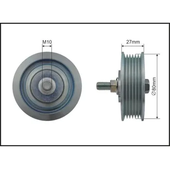 Vratná/vodicí kladka, klínový žebrový řemen Caffaro 500407