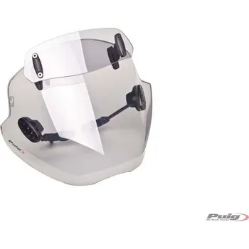 Plexi štít puig stream with visor 5920h kouřová 140.5920h