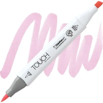 Lihová fixa TOUCH oboustranná Brush & Chisel, RP137 Medium pink