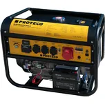 Proteco elektrocentrála 5500W 3fázová (AC 1 x 400V, 3 x 230V, DC 1 x 12V)