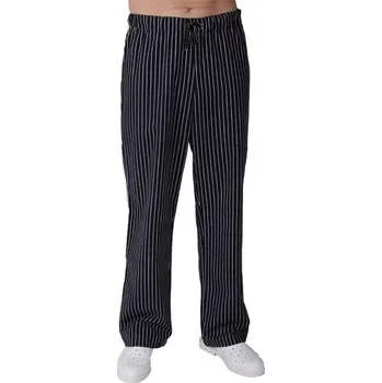 Gastro oděv kuchařské kalhoty černé