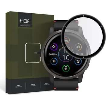 Příslušenství k chytrým hodinkám Hofi Hybrid Pro+ Garmin Venu 2 černé tvrzené sklo