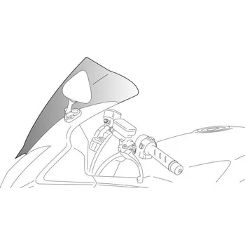 Plexi štít PUIG RACING 4110H kouřová