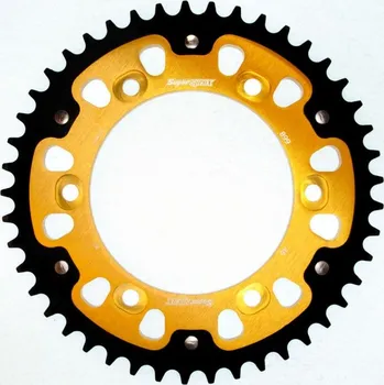 Řetězová sada pro motocykl Rozeta SUPERSPROX STEALTH RST-899:45-GLD zlatá 45 zubů, 525