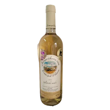 Víno Sylvánské modré pozdní sběr 2022 suché (bílé suché víno)