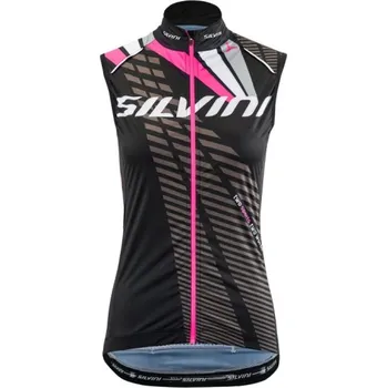 Dámská vesta dámská vesta Silvini Team WJ1405, black/pink - vel. XS 306388