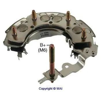 Alternátor Diodový blok alternátoru Hitachi LR190-704B