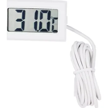 Kuchyňský teploměr Digitální teploměr -50°C - 110°C, bílý, 1 metr