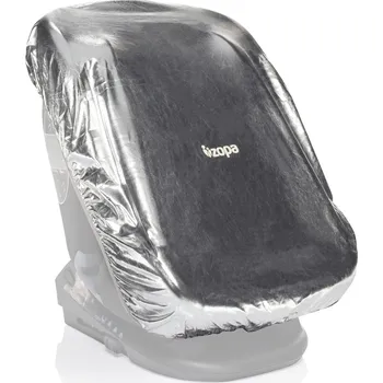 Potah na autosedačku ZOPA Ochrana autosedačky proti slunci stříbrná