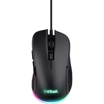 Myš Trust GXT 922 YBAR Gaming Mouse Eco 24729 TRUST GXT 922 YBAR/Herní/Optická/Pro praváky/Drátová USB/Černá