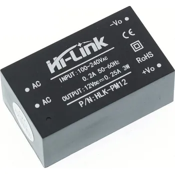 Napájecí zdroj 12V, 0.25A, 3W, HLK-PM12